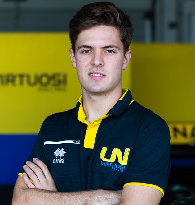 Felipe Drugovich, classe 2000, l'anno prossimo correrà con il team UNI-Virtuosi, dopo un 2020 in MP Motorsport in cui ha ottenuto tre vittorie nonostante una macchina non alla sua altezza.