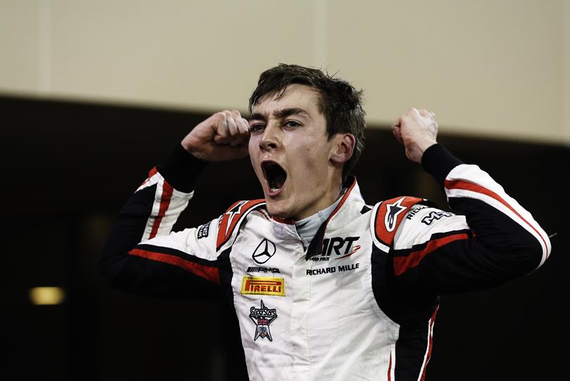 f2 russell art abu dhabi 2018