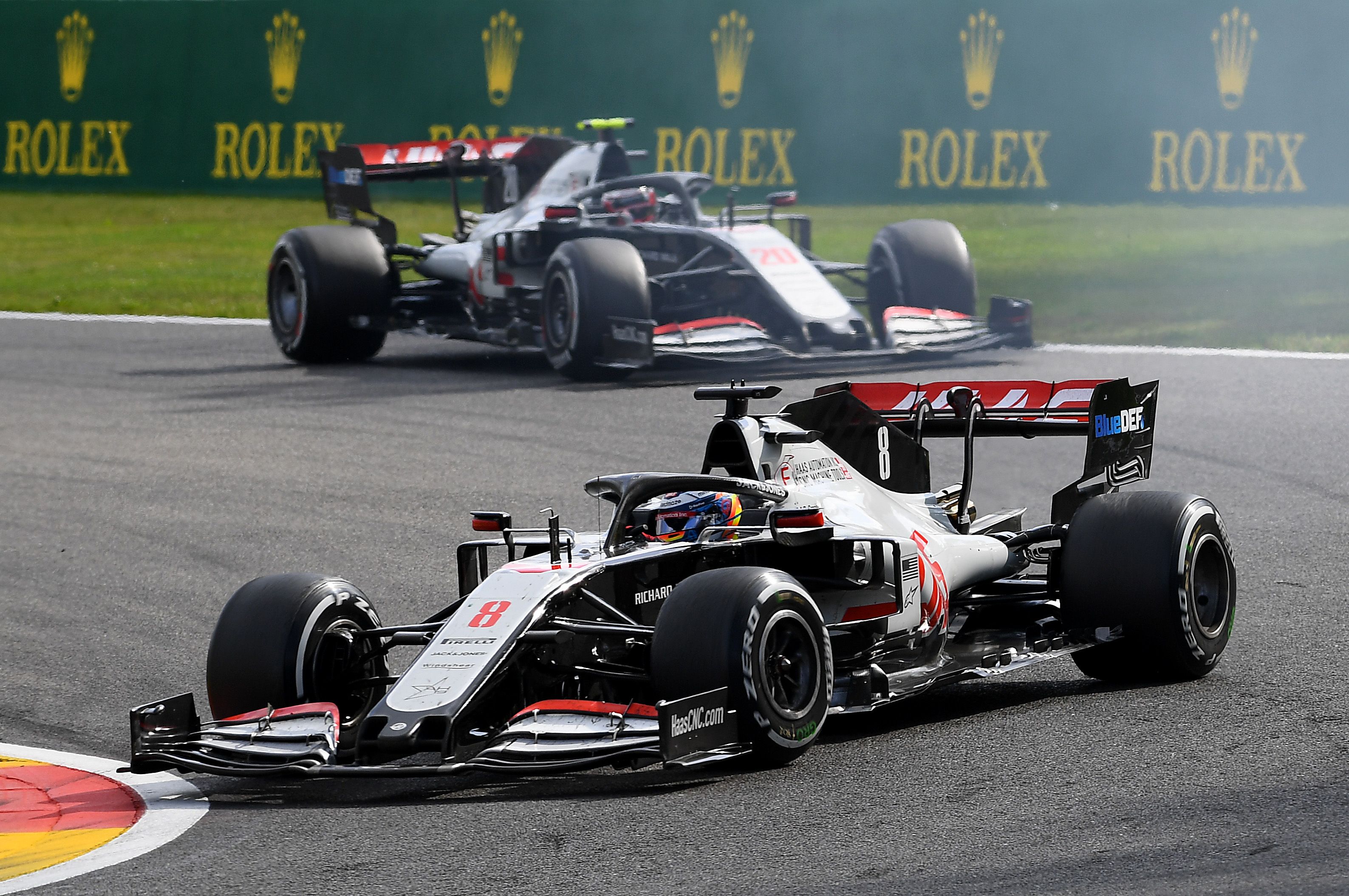 romain grosjean of france driving the haas f1 team vf 20 news photo 1603367612