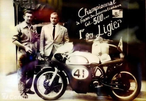 Guy Ligier vincitore del Campionato francese 500 (1959)