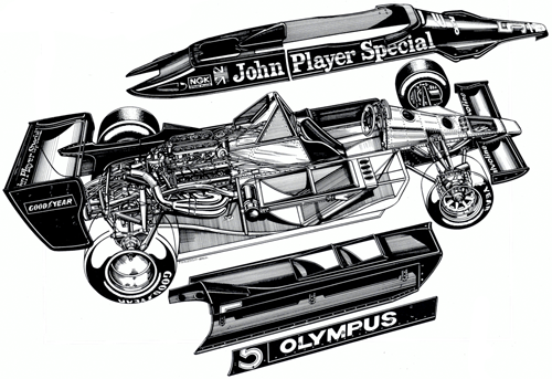 Cassoni Lotus 79 (1978) Formula 1