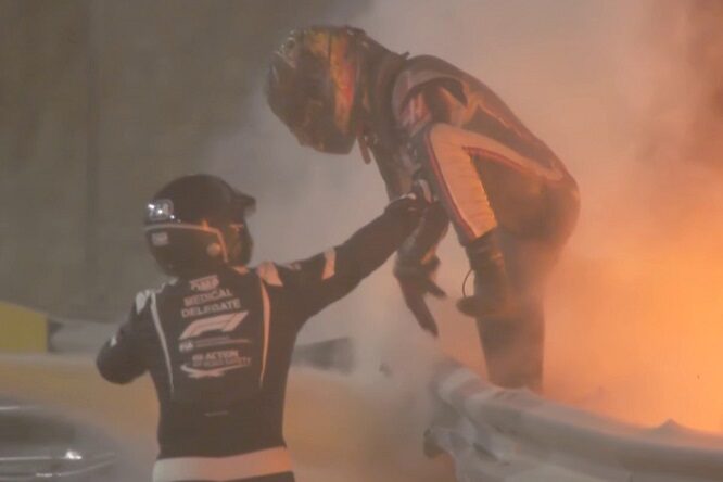 Romain Grosjean Bahrain 2020