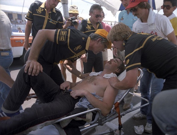 Mansell barella Dallas 1984