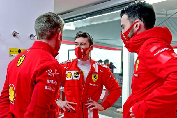 Marcus Armstrong Ferrari test Fiorano SF71H January 2021 1