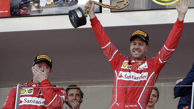 Vettel Monaco 2017