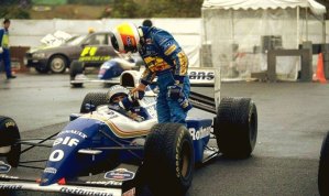 gp giappone 1994 damon hill e michael schumacher
