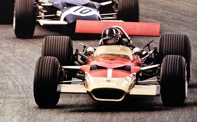 graham hill lotus 49 gp olanda 1969