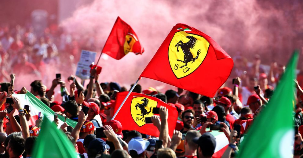 Tifosi Ferrari a Monza