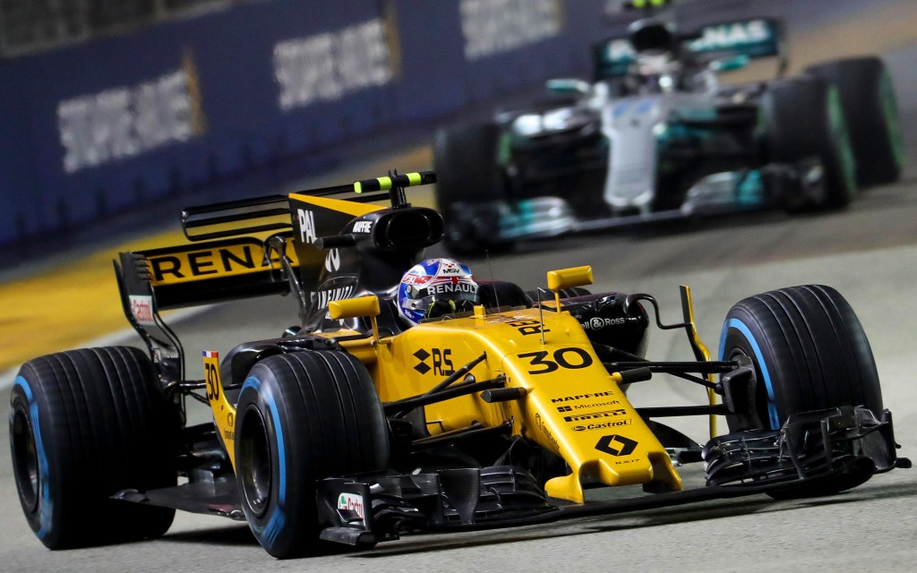 4k jolyon palmer f1 raceway 2017 cars