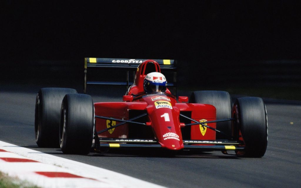 Alain Prost Ferrari 641 F1 GP dItalia 1990