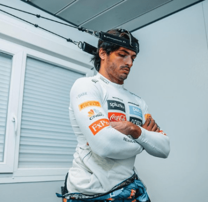 Gli allenamenti di Carlos Sainz