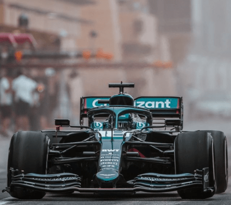 stroll durante la prima giornata di test