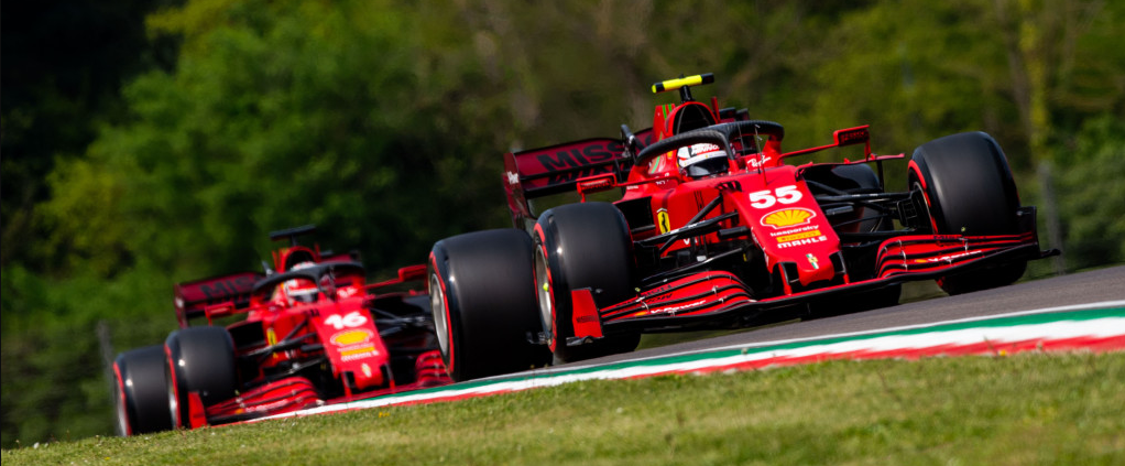 Le 2 Ferrari ad Imola