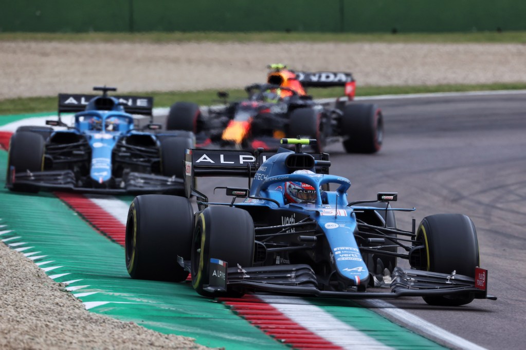 alonso e ocon alpine