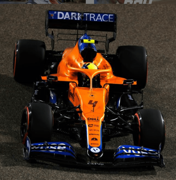Lando Norris durante il Gp del Bahrain.