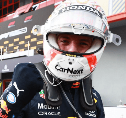 Verstappen dopo la vittoria ad Imola