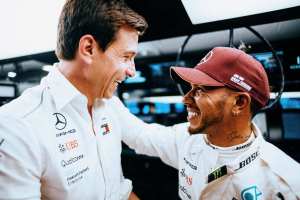 Toto Wolff Lewis Hamilton