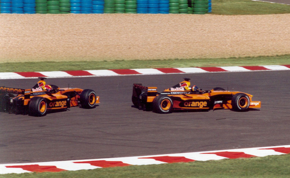 Frentzen Bernoldi France 2002