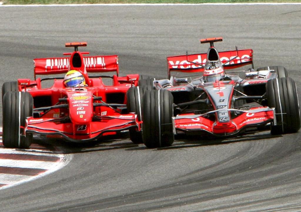 alonso massa 2007 formula1 mclaren ferrari