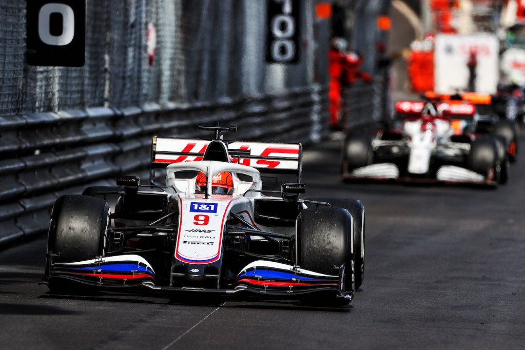 Nikita Mazepin durante il GP di Monaco