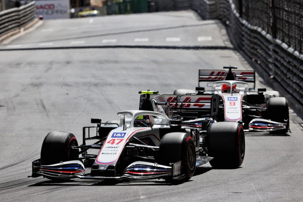 Mick Schumacher e Nikita Mazepin durante il GP di Monaco