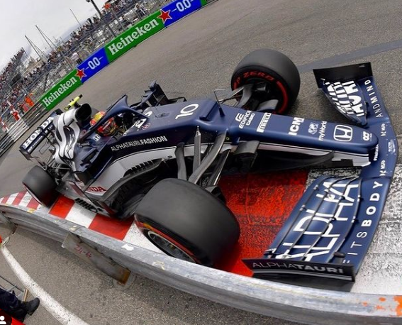 Pierre Gasly a Montecarlo