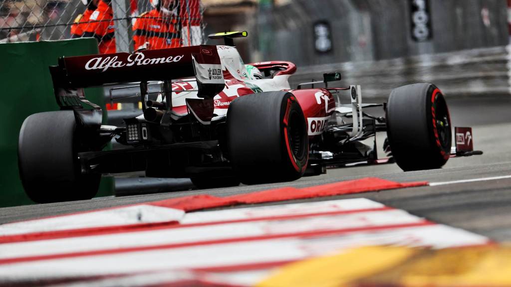 Antonio Giovinazzi (Alfa Romeo) durante il GP di Monaco