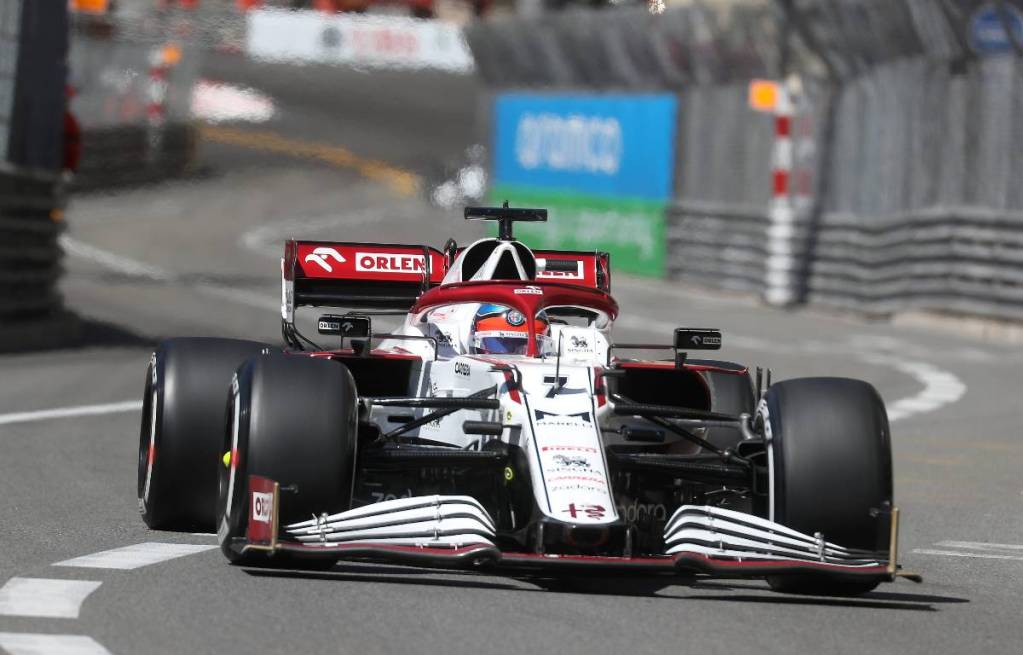 Kimi Raikkonen (Alfa Romeo) durante il GP di Monaco