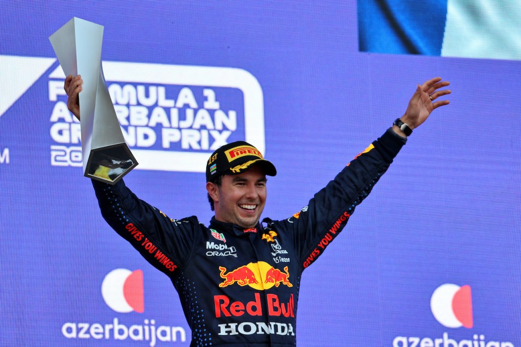 Sergio Perez, vincitore del GP di Baku