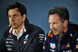 Christian Horner Red Bull Toto Wolff Mercedes