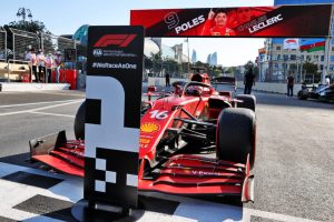 leclerc baku pole