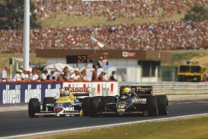 piquet vs. senna gp ungheria 1986