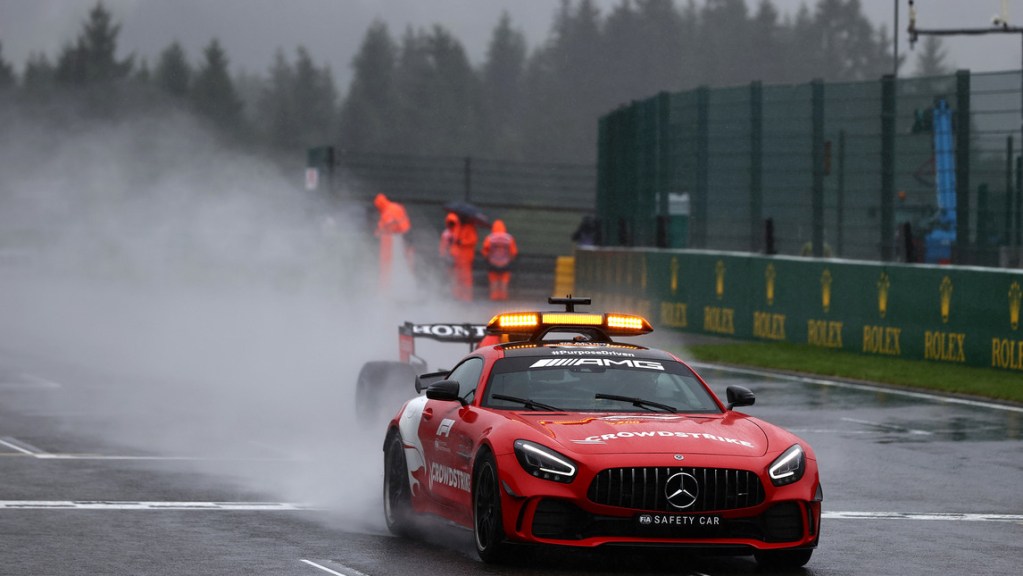 Safety Car durante il GP del Belgio