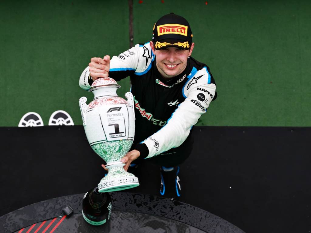 Ocon, vincitore dello scorso GP di Ungheria