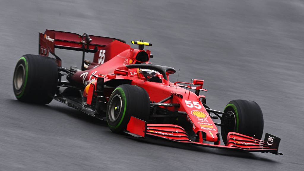 Carlos Sainz durante il GP di Turchia