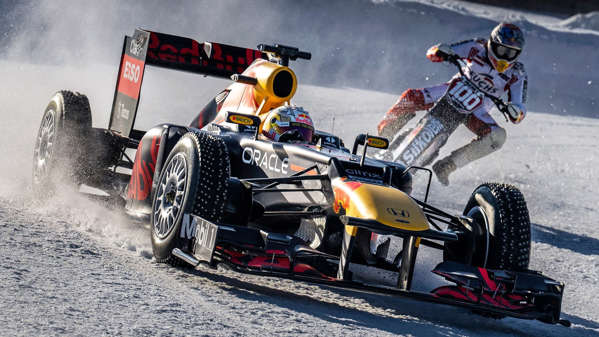 L’Olandese ha già provato in pista il suo nuovo numero 1, girando sulle gelate superfici austriache con una vecchia Red Bull.
