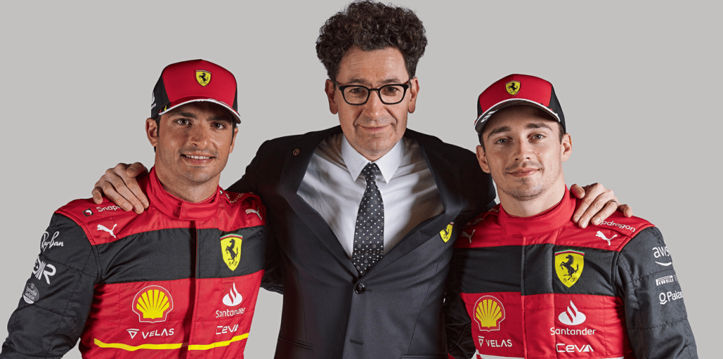 Durante la presentazione della nuova F1-75, Mattia Binotto ha parlato dei cambiamenti in direzione gara e della nuova presidenza.