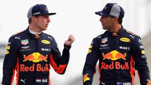 Max Verstappen e Daniel Ricciardo, Red Bull