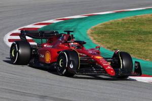 2022 Ferrari F1 75 Barcelona Day 1 Leclerc Turn 5 Photo Ferrari