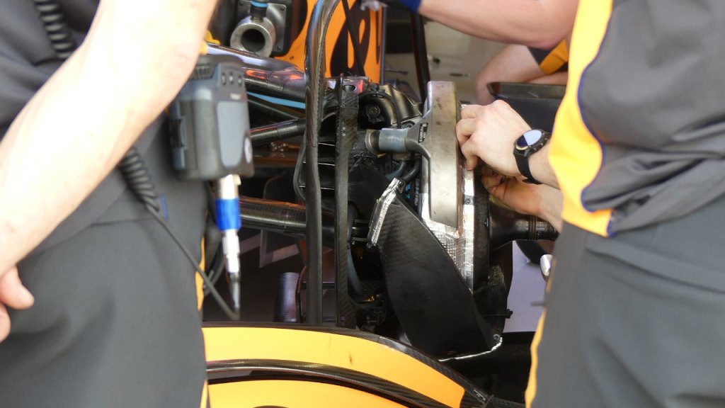 Impianto frenante McLaren, Bahrain Formula 1