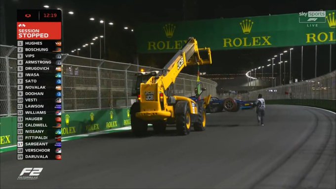 Si è appena conclusa la seconda sessione di qualifiche del 2022 per la categoria Formula 2, la pole la conquista Felipe Drugovich.