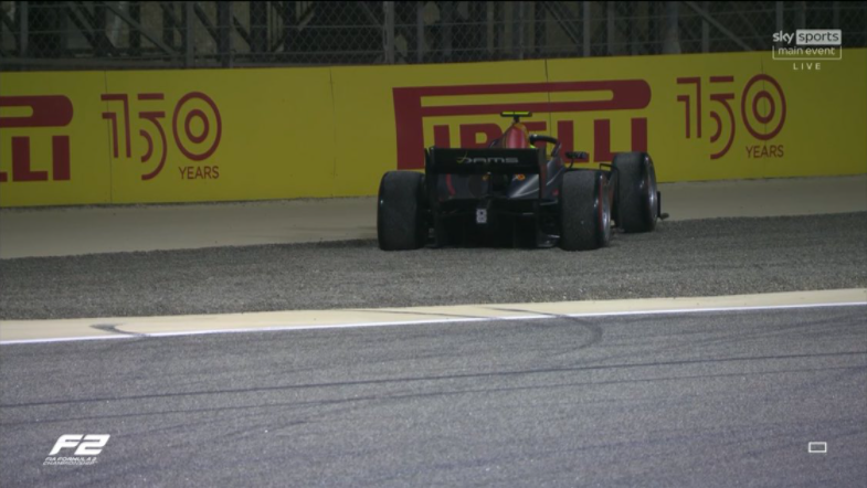 incidente di iwasa durante le qualifiche