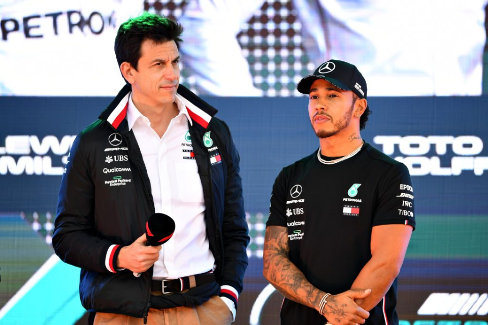 Lewis Hamilton, Toto Wolff