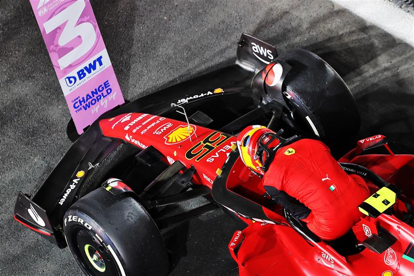 Carlos Sainz era parzialmente deluso dopo il suo fine settimana in Bahrain, ma lascia l'Arabia Saudita sentendosi più positivo riguardo alle sue ambizioni per il titolo.
