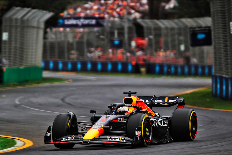 Verstappen pole position Horner Leclerc Melbourne