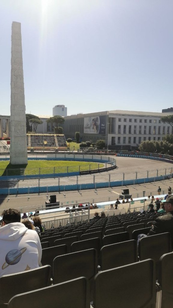 Curva 14 vista dalla tribuna