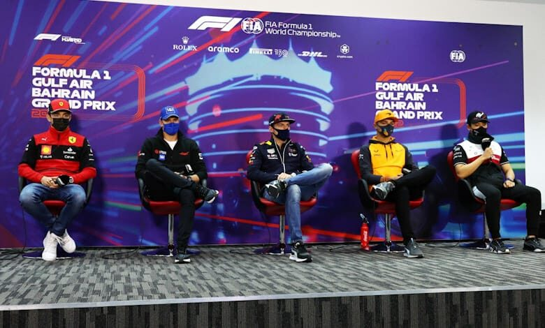 Conferenza stampa Bahrain 2022 F1