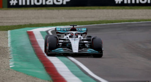 George Russell, GP Imola 2022.
