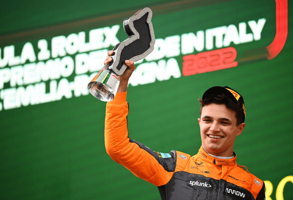 norris podio imola