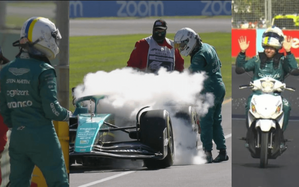 Il team principal dell'Aston Martin di Formula 1 Mike Krack afferma che "non è normale" che Sebastian Vettel avesse avuto due pesanti incidenti durante il weekend del GP d'Australia.
